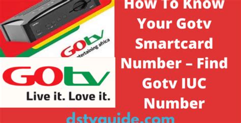 is iuc number the same as smart card number|GOtv IUC number: All You Need To Know .